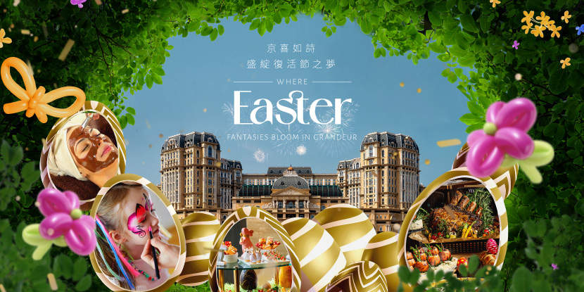 Where Easter Fantasies Bloom in Grandeur