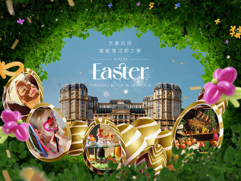 Where Easter Fantasies Bloom in Grandeur