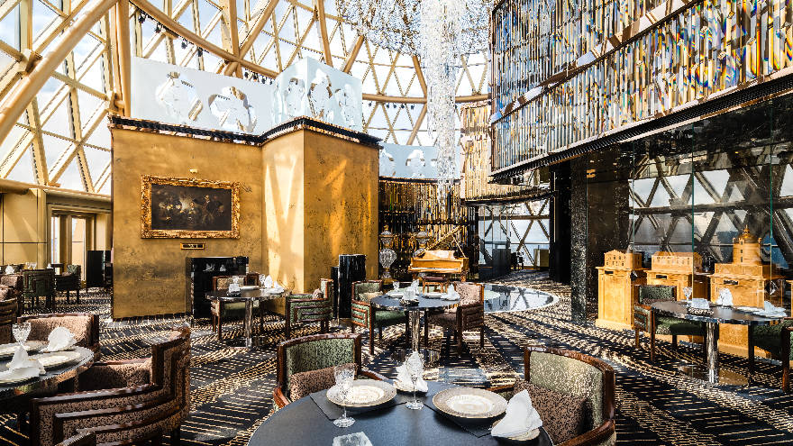 Chateau Cheval Blanc at Robuchon au Dome