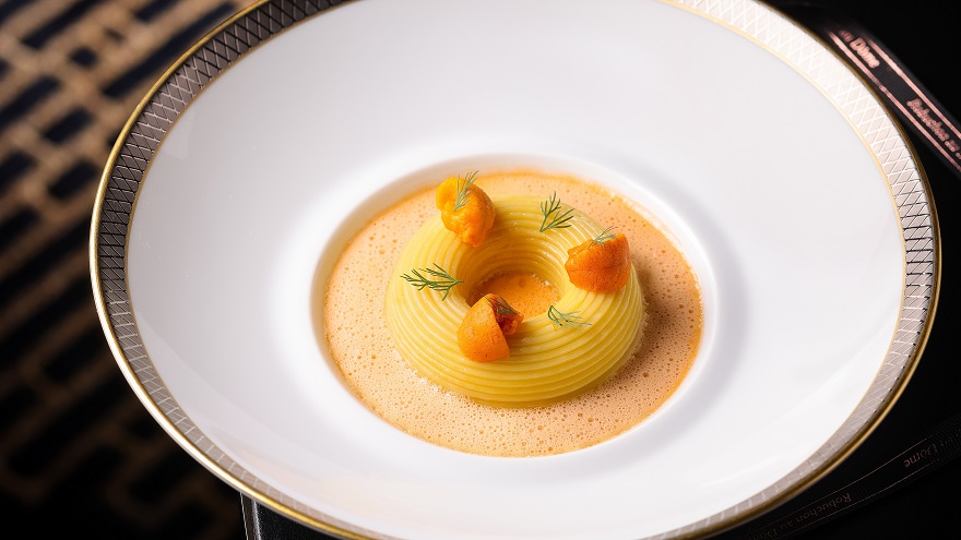 Robuchon au Dôme - Menu de Noël